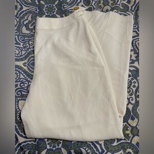 Talbots Women’s Cream/Off White Dress Pants - Size 18